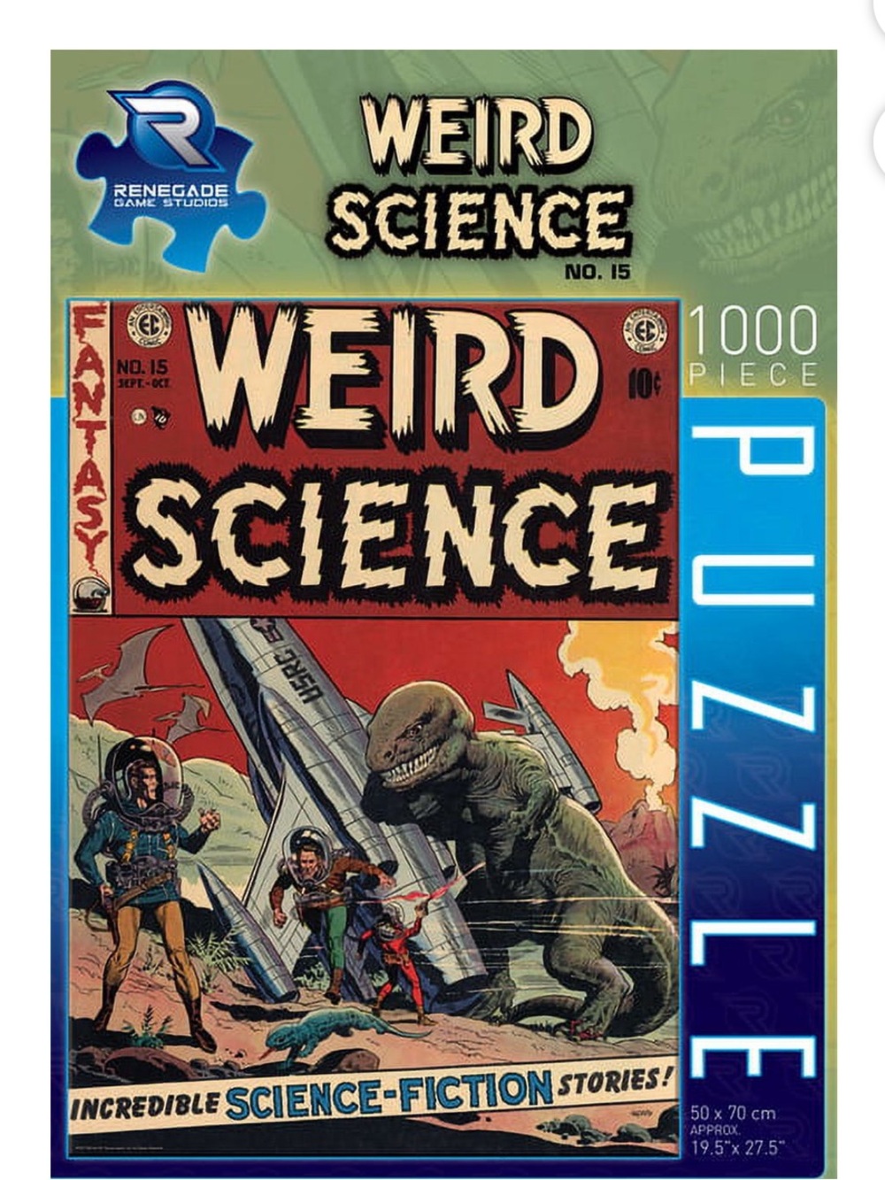 EC Comics Puzzle: Weird Science No. 15, 1000-Pieces - New & Sealed